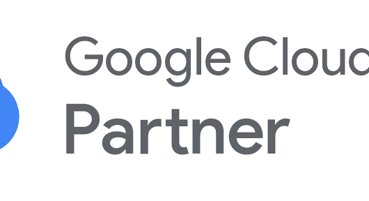 Google Cloud Partner no outline horizontal
